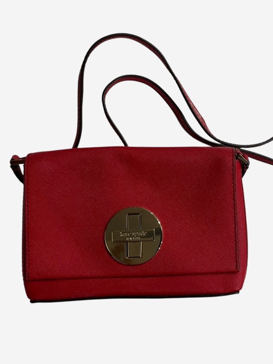 kate spade Handbags - vintage red kate spade leather mini shoulder bag